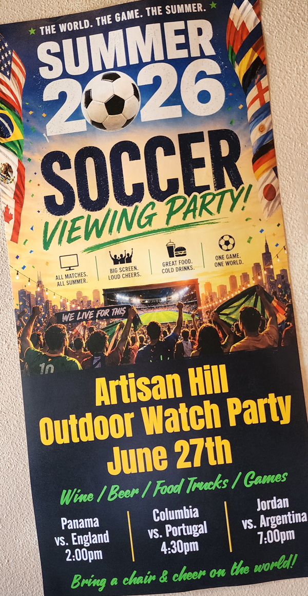 Watch the games with us!