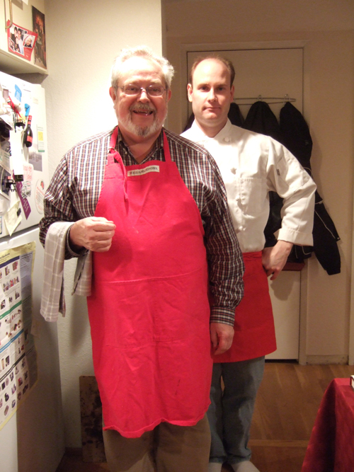 Two Guys and a Kitchen at Teri's Sleepover Birthday Party in 2009