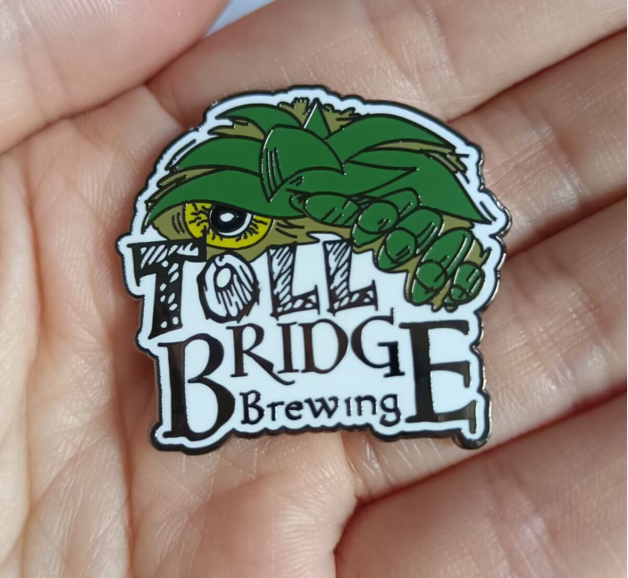 TollB Enamel Pin Sample